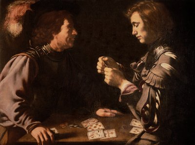 The Gamblers by Michelangelo Merisi Caravaggio